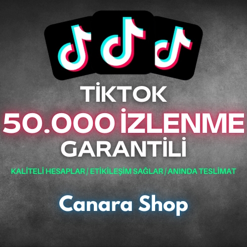  ⭐TİKTOK 50000 İZLENME - Garantili - En İyisi - Düşüş Yok